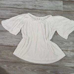 Lou & Grey Oversized Off The Shoulder Terry Top